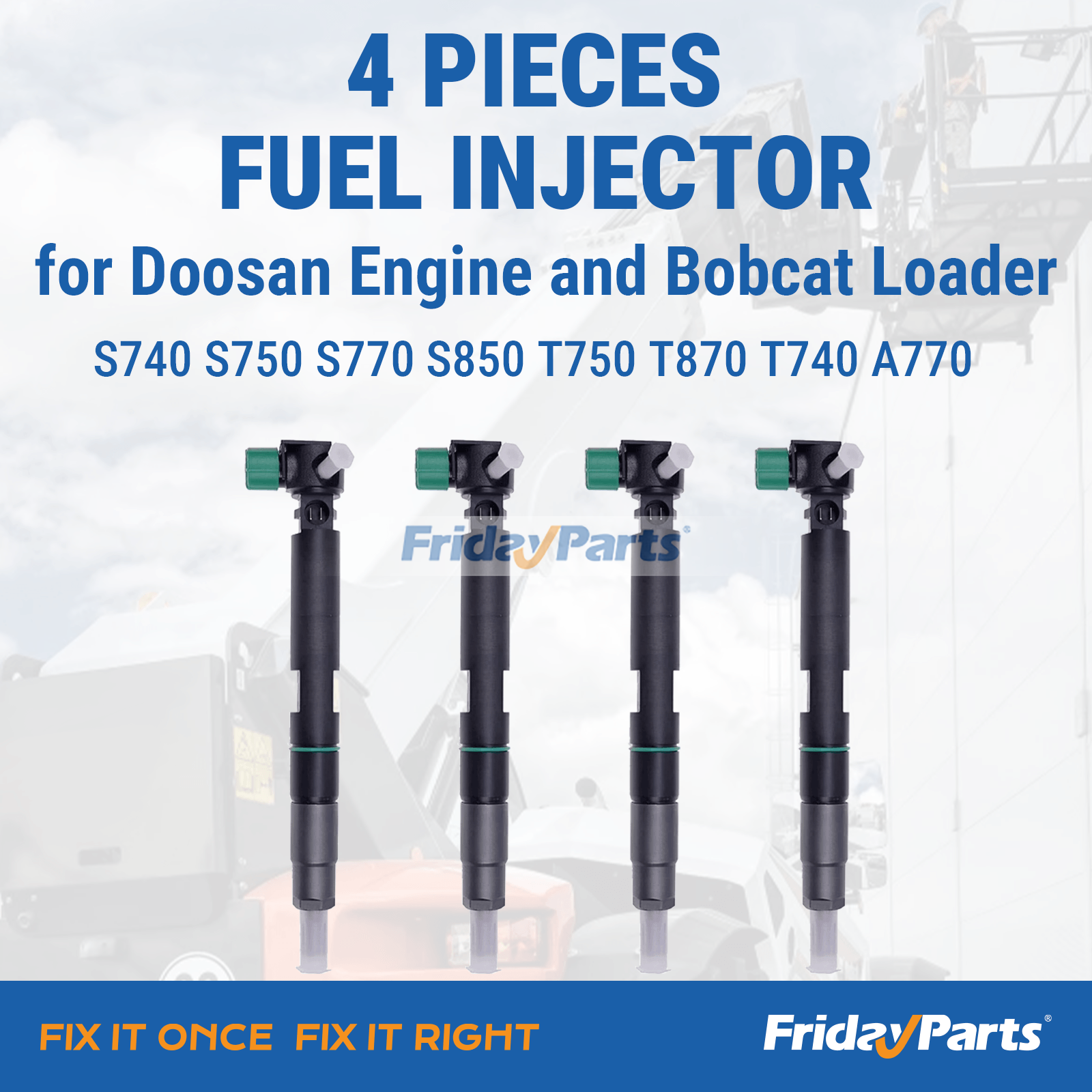 Fuel Injector for Loader