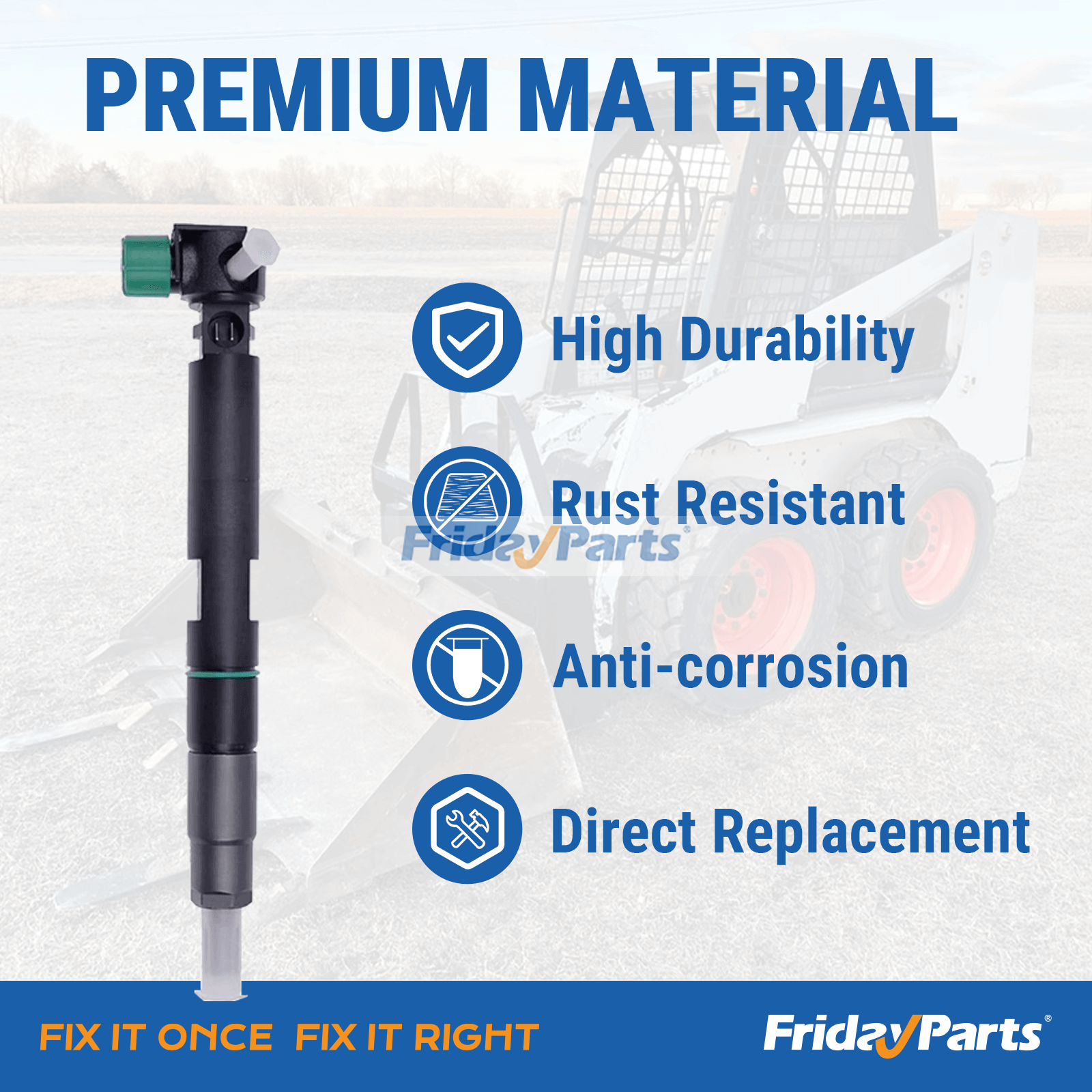 Loader Fuel Injector