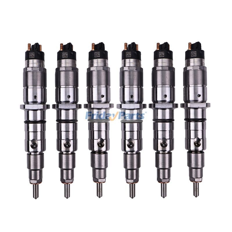 6 Pieces Fuel Injector 84347519 for Cummins Engine QSL9 New Holland Tractor T8020 T8030 T8040 T8050 T8010 TG275