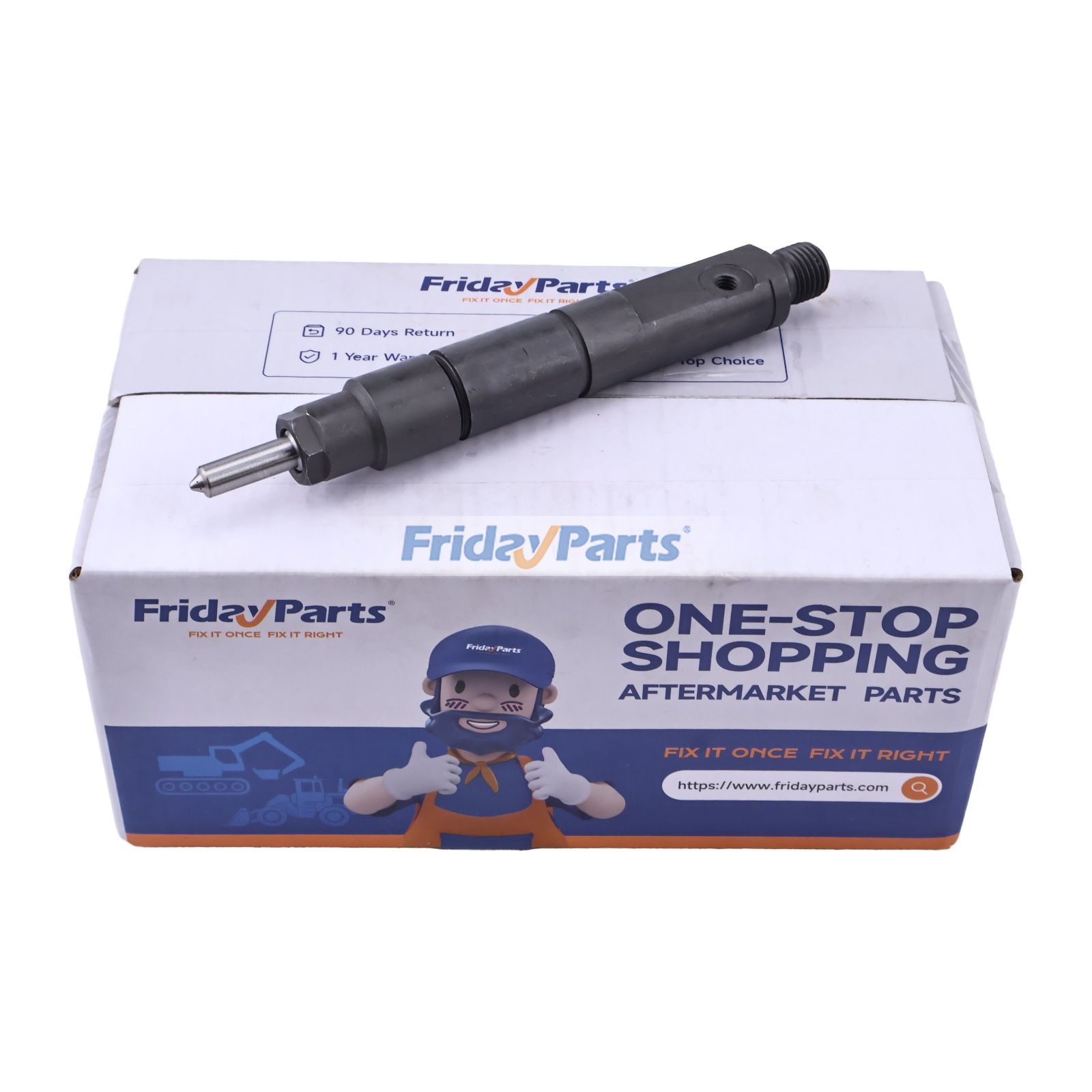 Fuel Injector 87802536 for New Holland Tractor TM140 155 120 175 130 190 Haytool HW345 365