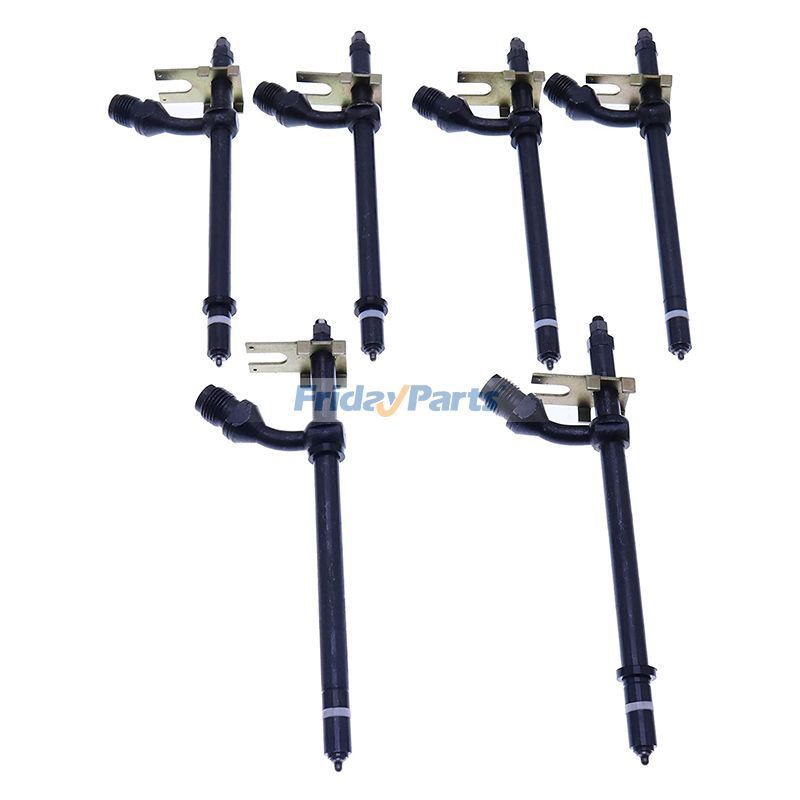 Inyector de combustible A138322 para motores CASE 336B 336D 451BD 880B 980B 300C 400C 1070 970 1450 1455B 780 para Motor,Excavadora,Pala cargadora,Tractor,Otros equipos de construcción