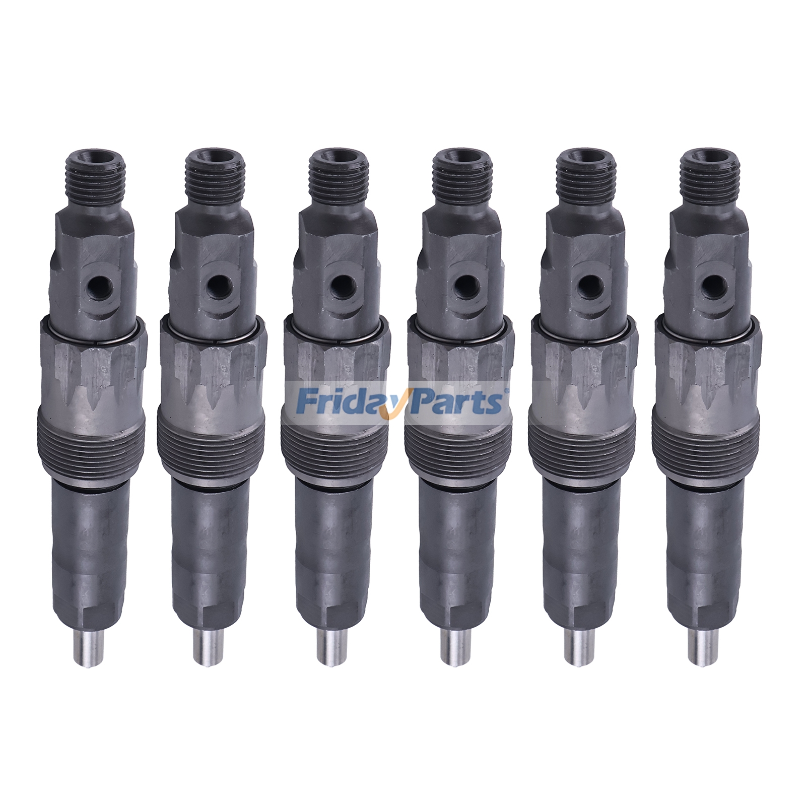 6 inyectores de combustible AR74664 para motores John Deere 6404 6076 6466 6359 Tractor 4630 4050 4250 4450 4640 4650 4840 4850 Excavadora 790 792 793D 892DLC