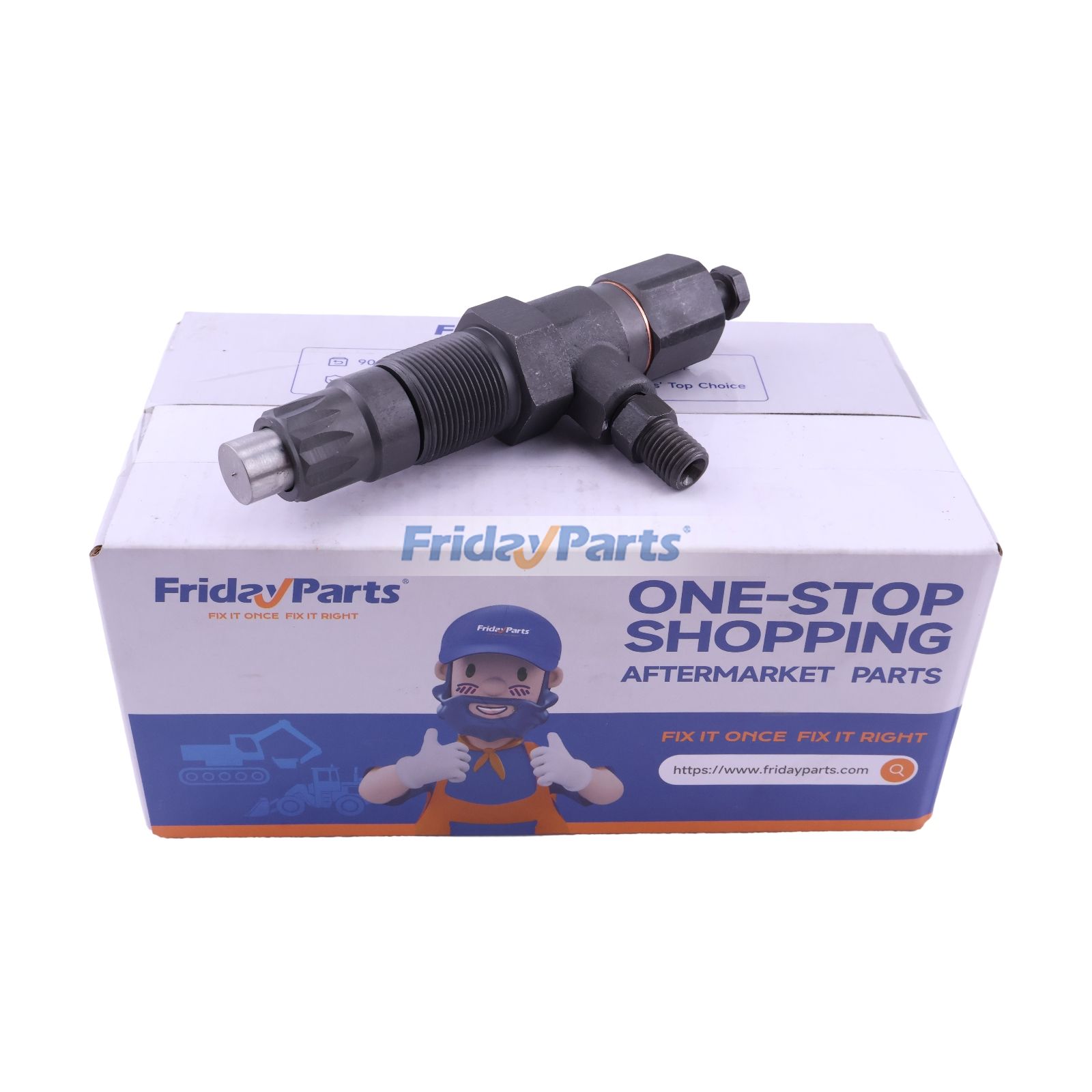 Fuel Injector GV10865 for Isuzu Engine C-190 C190 John Deere Skid-Steer Loader 125 24A JD24A