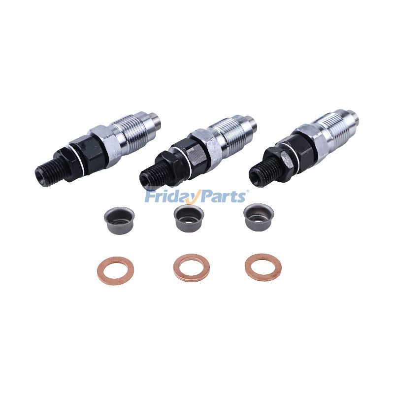 3 PCS Fuel Injector for Engine,Excavator,Mower,Tractor,Vehicle