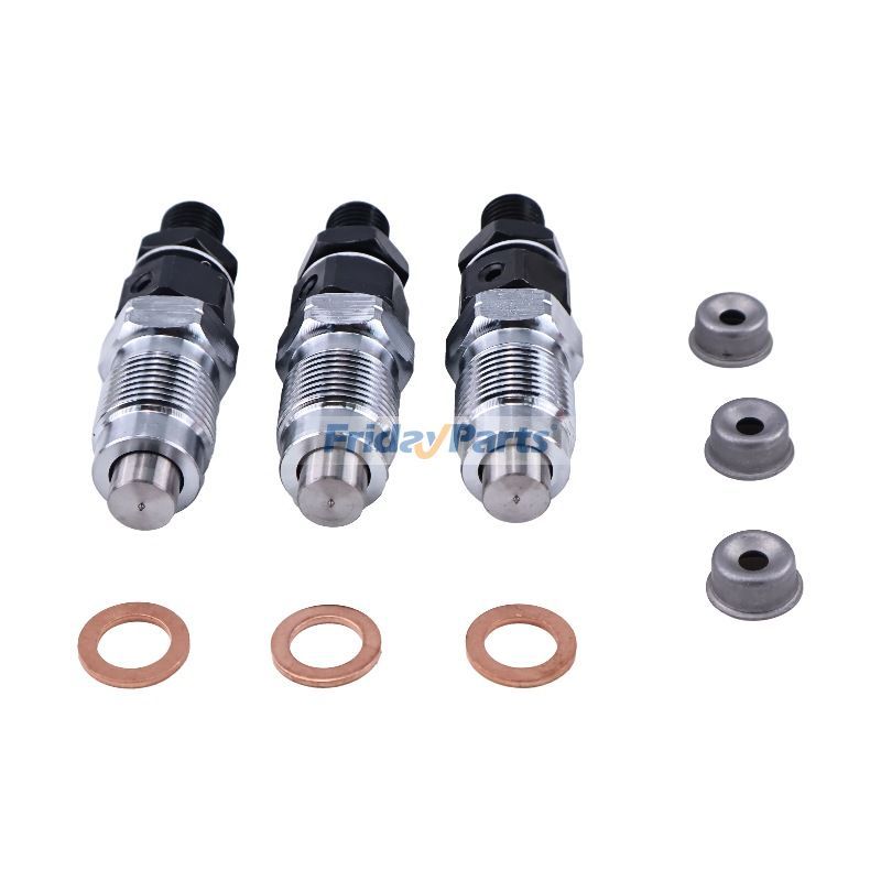 Engine,Excavator,Mower,Tractor,Vehicle 3 PCS Fuel Injector
