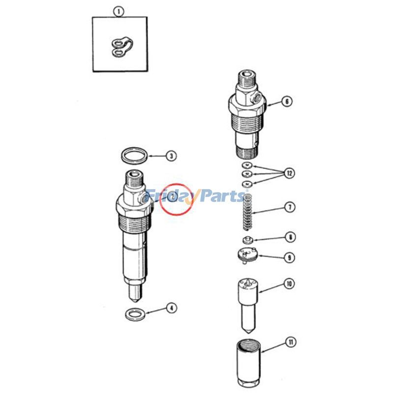 Injecteur de carburant de FridayParts