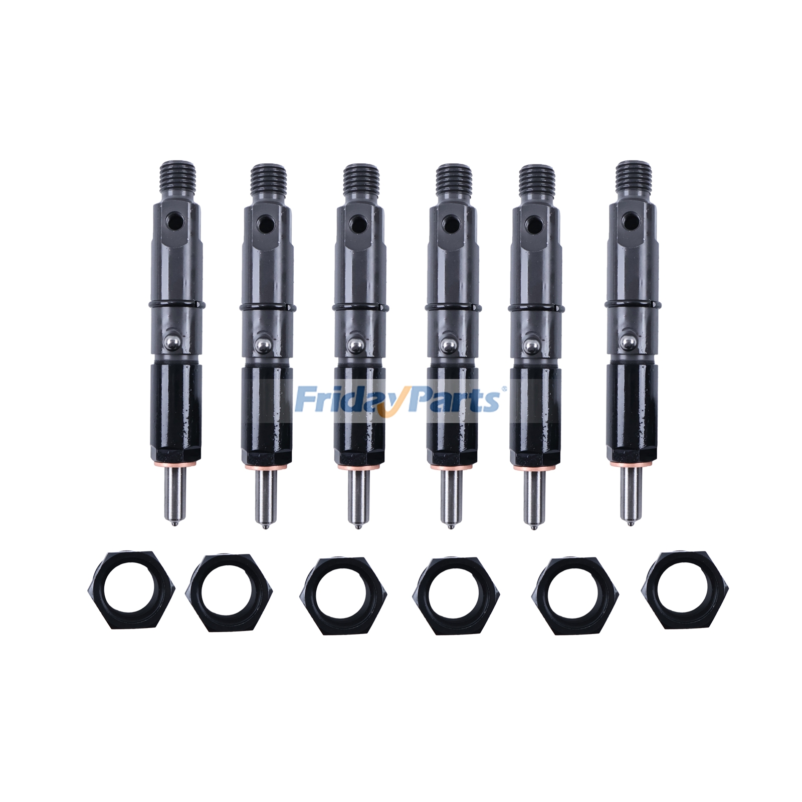 Fuel Injector J919343 for CASE 688 1088 9010 9020 9030 5120 5130 5140 5220 5230 5240 5250