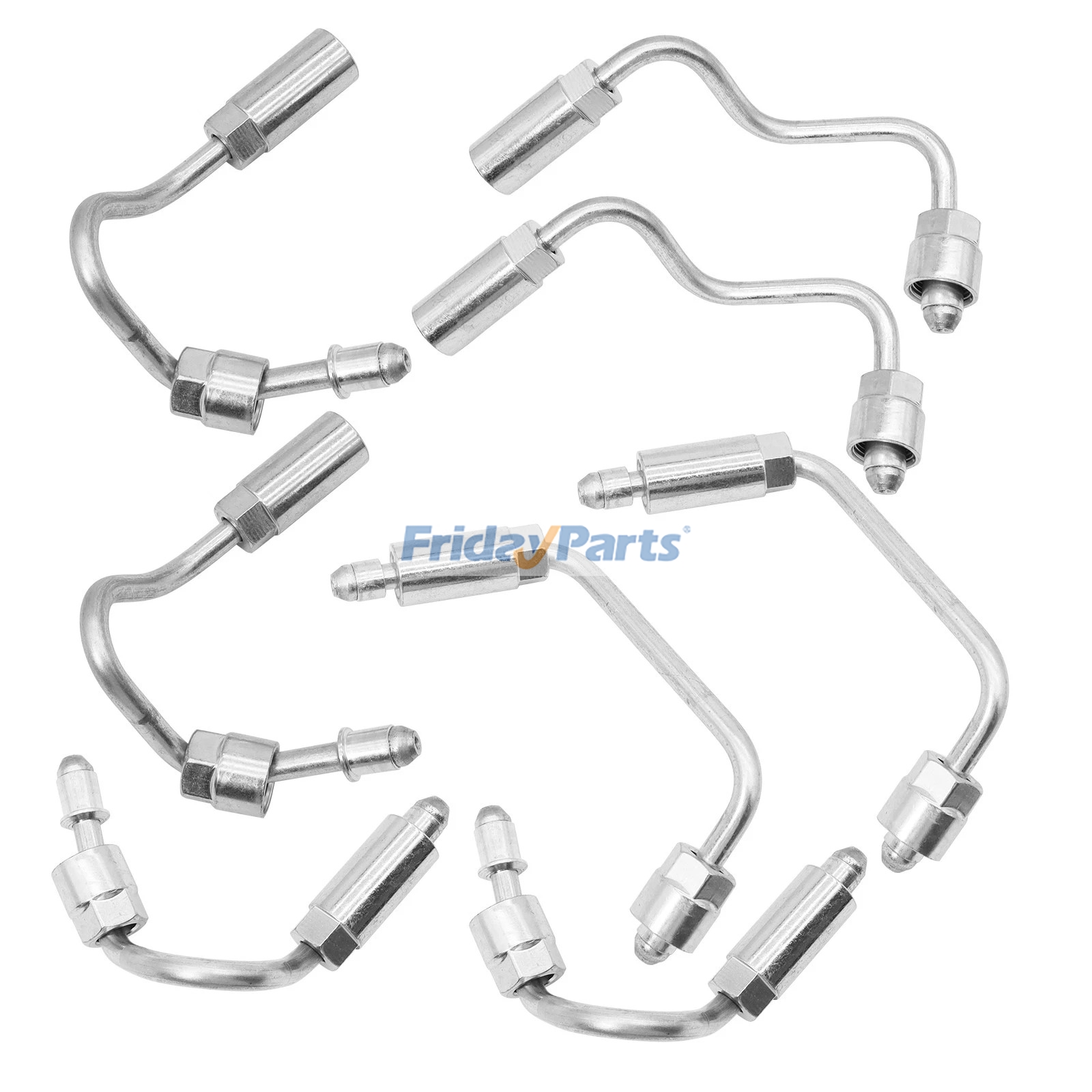 Fuel Injector Line Set 98006523 98006524 98006526 98006527 for Chevrolet Express Silverado GMC Savana Sierra 6.6L 2007-2010