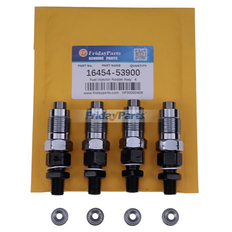 4 Stücke Kraftstoff Injektor 16454-53900 für Kubota Motor V1903 V2003 V2203 V2203BH V2203M V2403