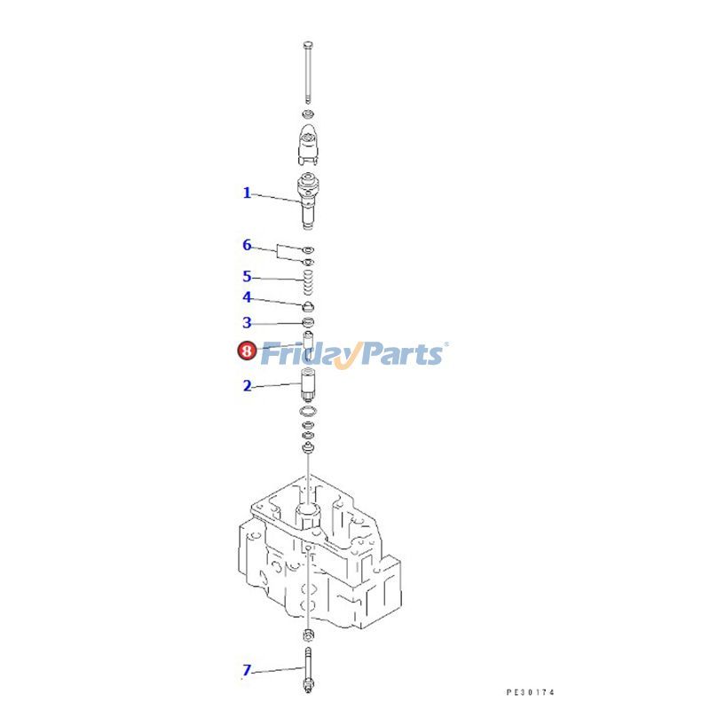 Fuel Injector Nozzle for Engine