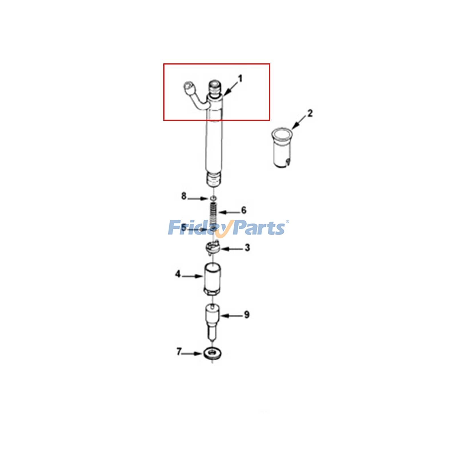 Fuel Injector Nozzle for Engine