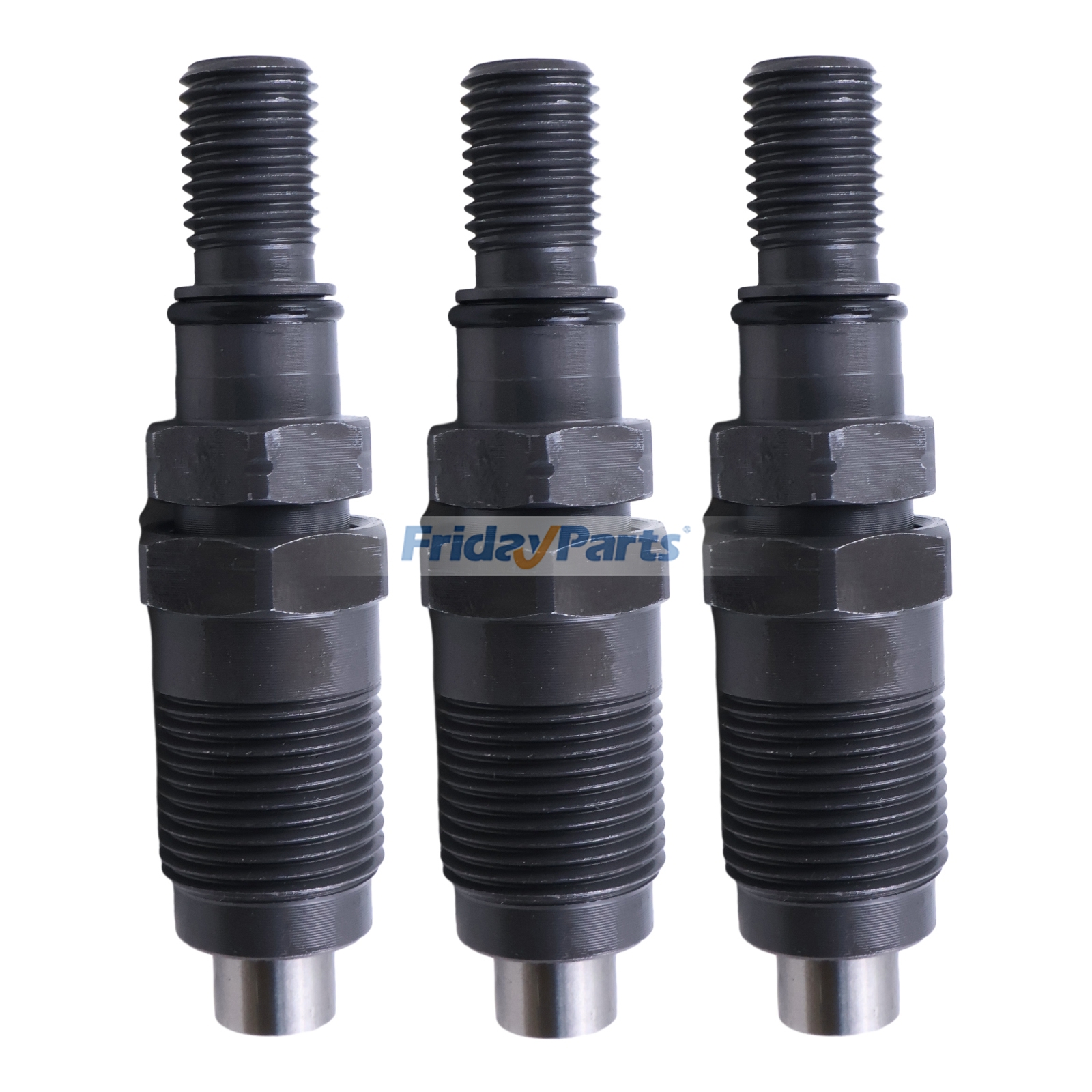 3 inyectores de combustible AM100744 para motores John Deere 3009 3009DF 3011 3012 3014 3015 4019 4020 330 332 375 3375 15 para Motor,Excavadora,Pala cargadora,Tractor