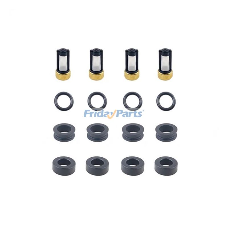Fuel Injector O-Ring Grommet Filter Seal Service Repair Kit FJ793 for Toyota 4Runner Tacoma 2000-2004