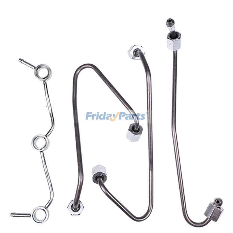 Juego de tubos de inyector de combustible para motor Kubota D1105 D1105-E4B Cortadora de calles Jacobsen SLF1880 LF510 Cushman Truckster Haulster Sprayte