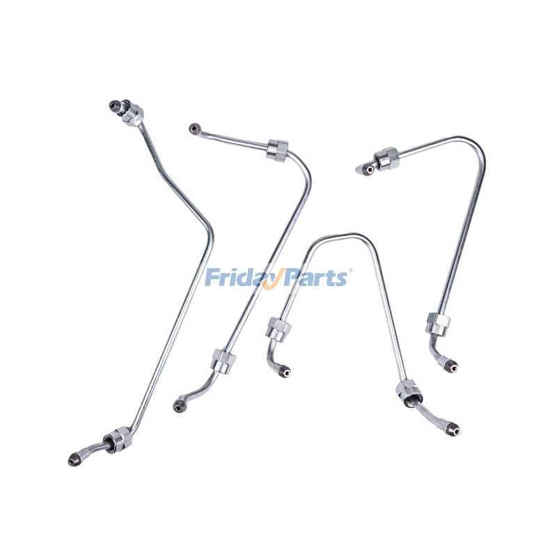 Fuel Injector Pipe Set for Kubota L285 L345 L355 KH-90 KH-101 KH-151 KX101 KX151 R400 R410