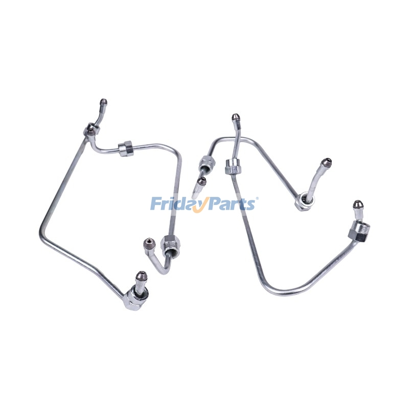 Fuel Injector Pipe Set L285 L355 KH-90 R400 compatible with Excavator,Tractor