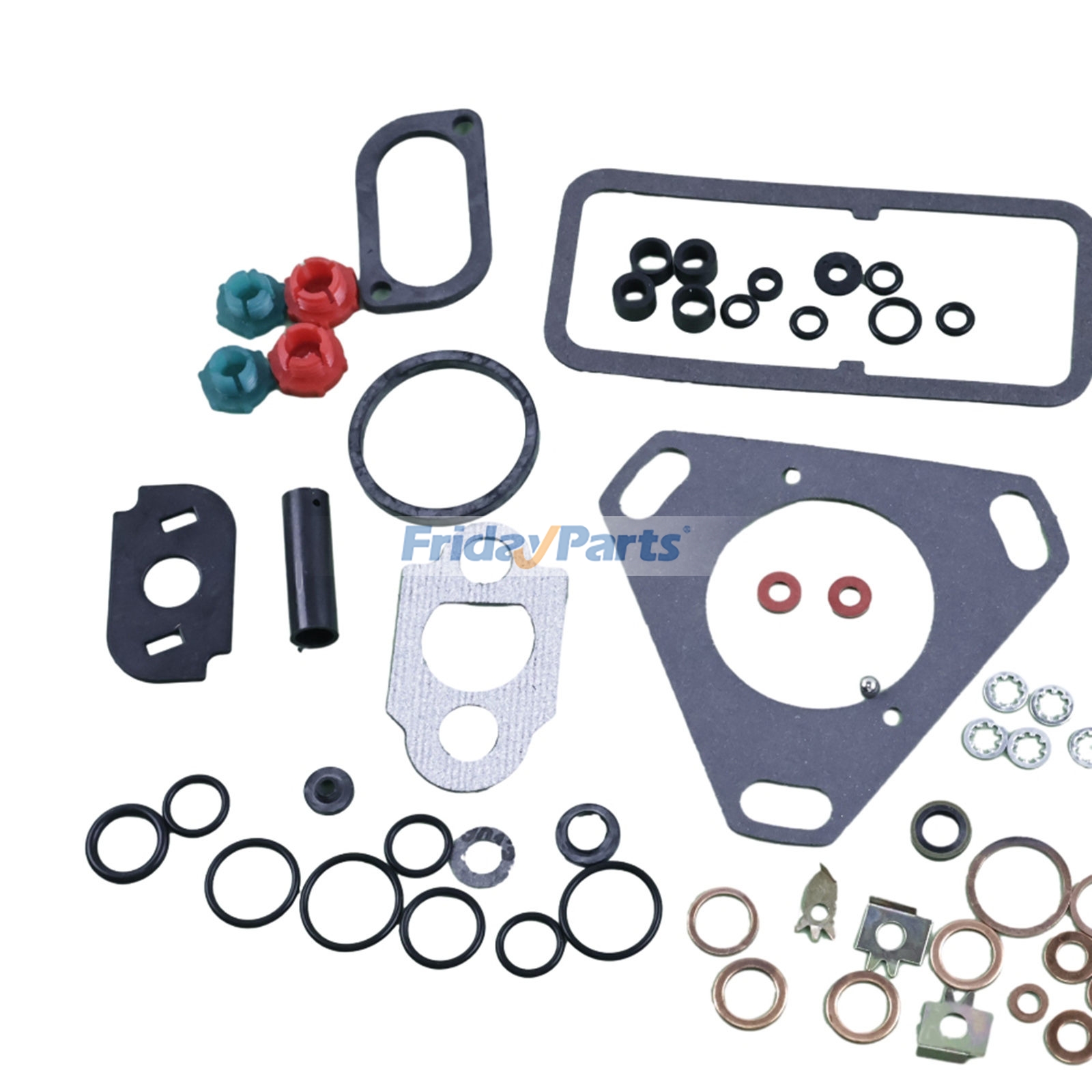 FridayPartsの燃料インジェクターポンプ修理キット マッセイファーガソン 130 158 275 290 298 350