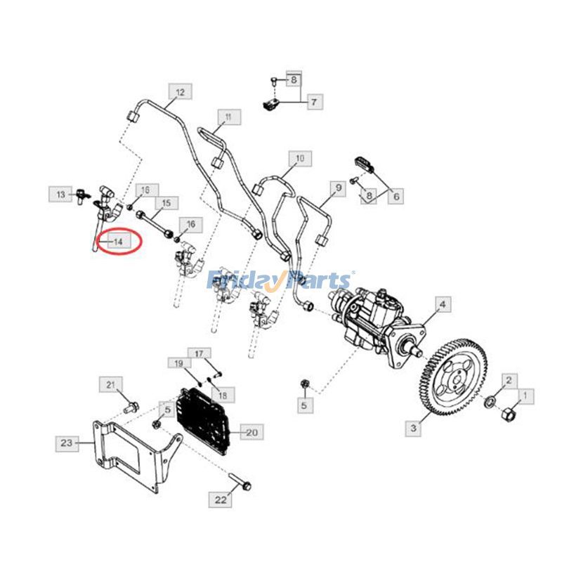 Einspritzdüse 4045Für JOHN DEERE