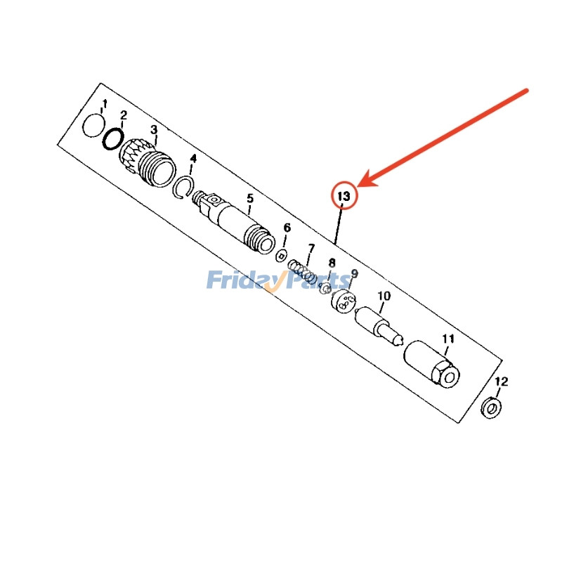Fuel Injector for Loader