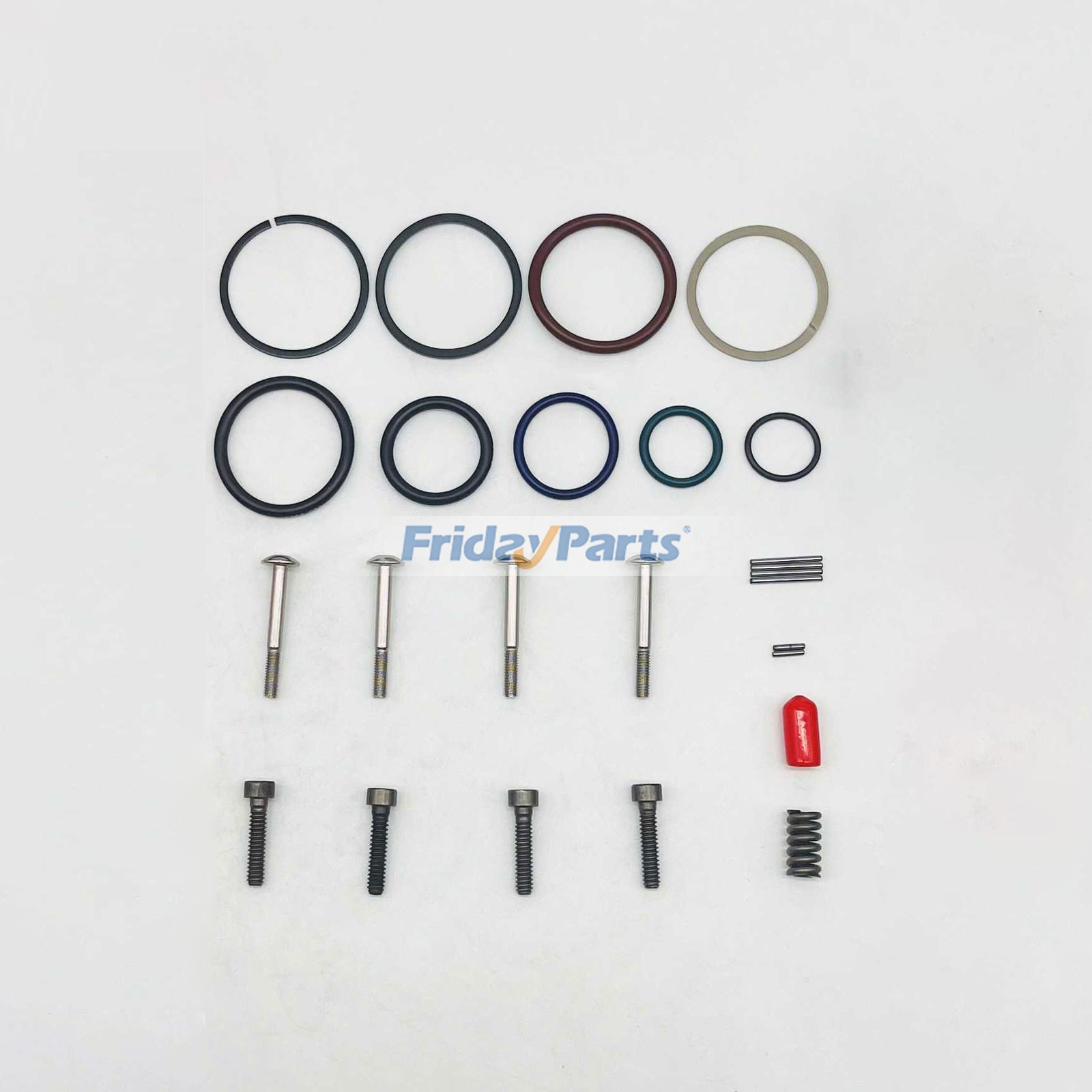 Kit de reparación de inyectores de combustible para motores Caterpillar CAT 3126 y 3116, cargadores 960F, 950G y 962G, cosechadoras 570 y 580, tractores TK371 y TK381, Challenger35 y Challenger45.