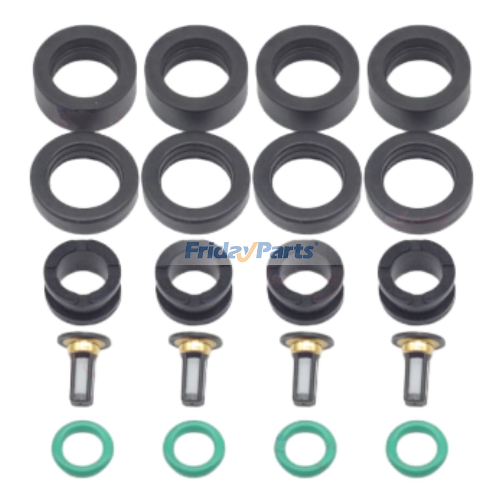 Kit de reparación de inyectores de combustible para Honda Accord Civic Prelude CRX CR-V Odyssey S2000 1985-2005