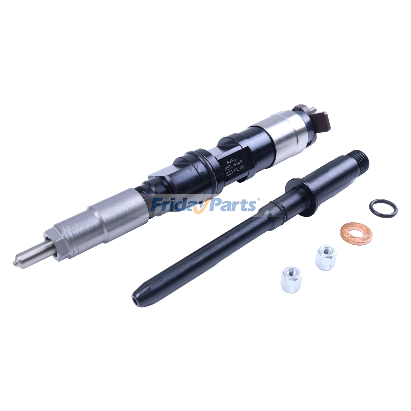 Inyector de combustible SE501947 RE546776 095000-6480 para motor John Deere 6090 Tractor 8120 8130 8295R 8320 8330 8420 8530 Cosechadora 9560 9660 9670 Para Denso,Para JOHN DEERE