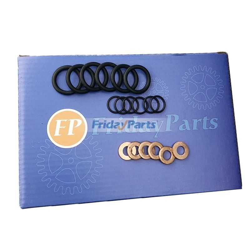 Injector Seal Copper O- Ring Installation install Set Kit 3882589 ...