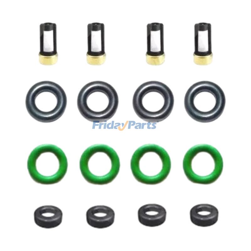 Fuel Injector Seal O-Ring Grommet Repair Service Kit FJ983 for Acura RDX 2.3L-L4