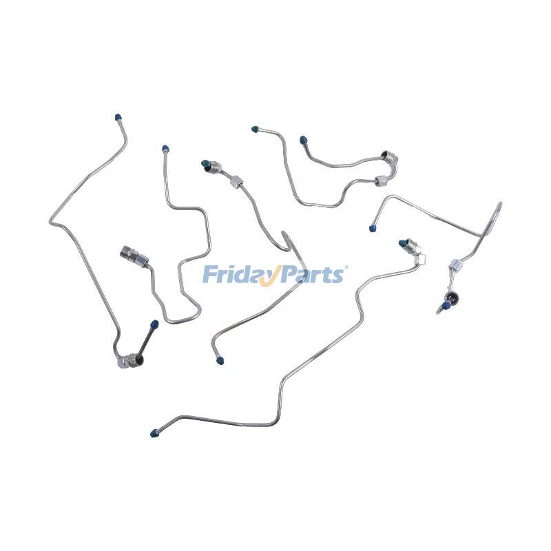 Kraftstoffeinspritzleitungssatz 3943765 3943767 für Cummins-Motor 4B3.9 6B5.9 ISB QSB6.7 CASE CX210LR CX240 CX240LR CX290 Hyundai R290LC-7 Bagger