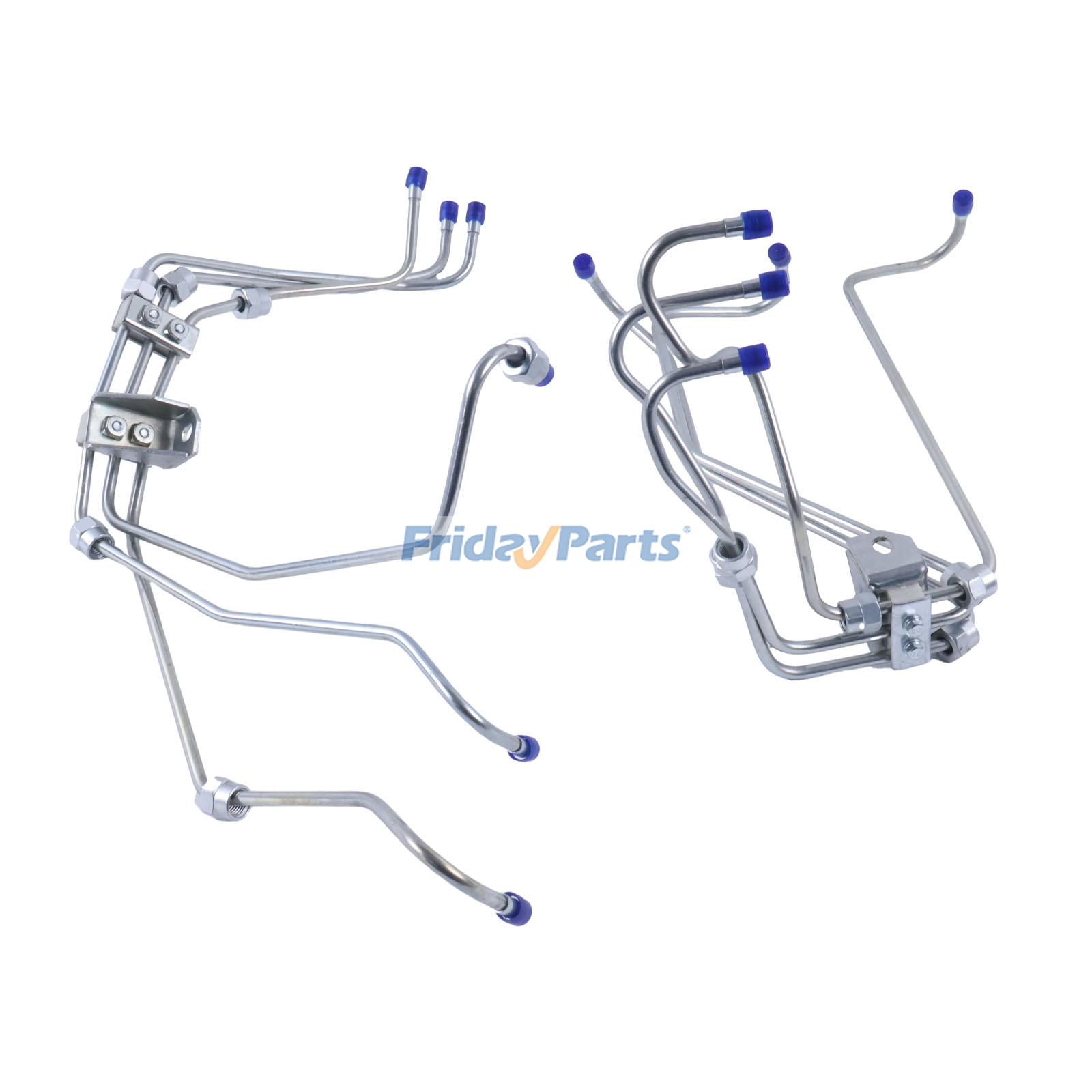 Fuel Injector Supply Tube Line Kit 3960783 3960784 for Cummins Engine 6B5.9 6BT 5.9L 1991-1993 Dodge Pickup