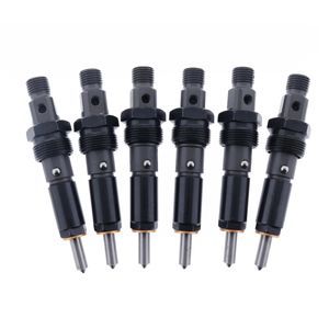 6Pcs Fuel Injectors 3802677 3802365 For 91-93 Dodge Cummins 5.9L 12V ...