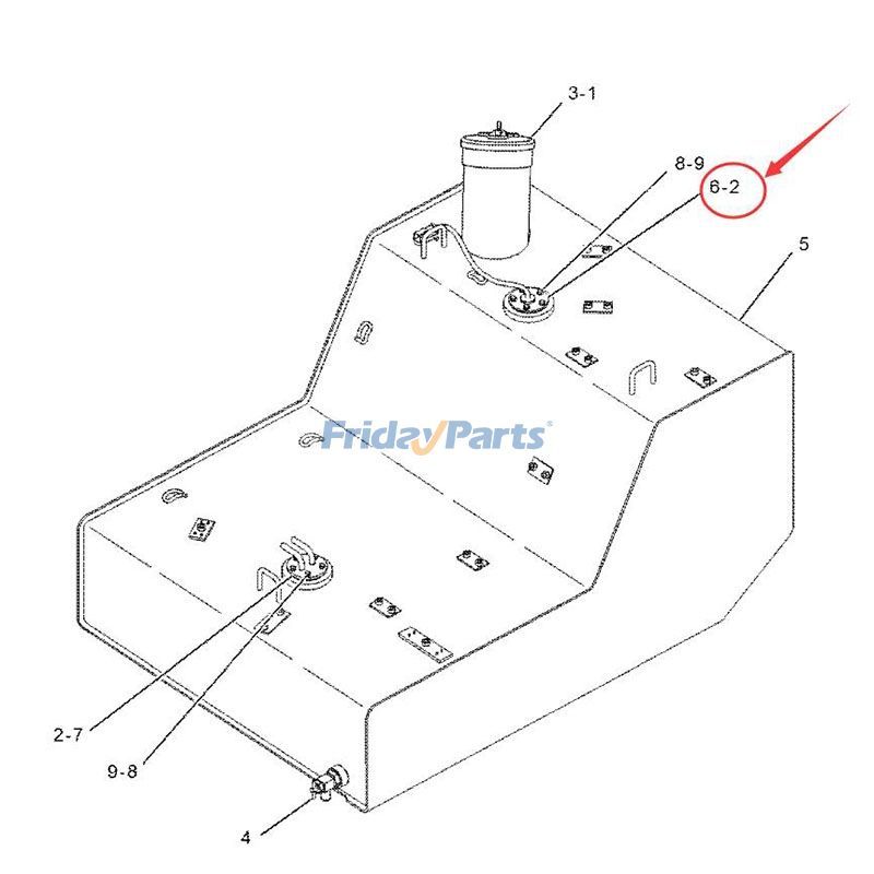 Fuel Level Sender 2203824 for Caterpillar CAT CS-533E CP-533E Vibratory Compactor 3054C Engine