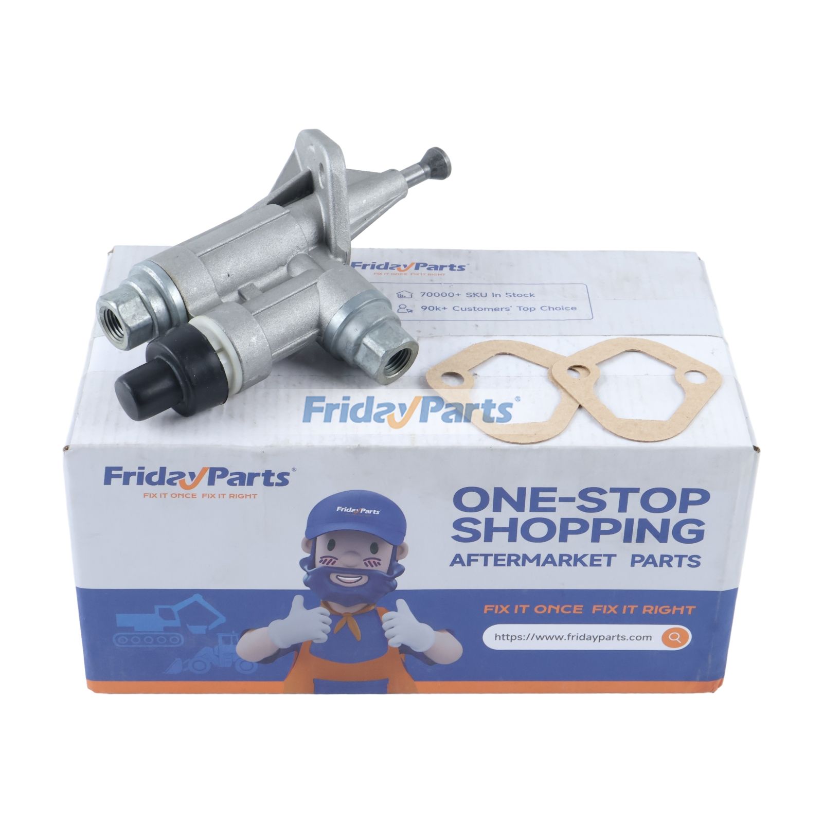 Fuel Lift Pump 6732-71-6590 6732-71-6591 for Komatsu Engine SA4D102E-1 Loader WA120-3L WA380-1LC WA420-1LC Dozer D32E-1 D38E-1A