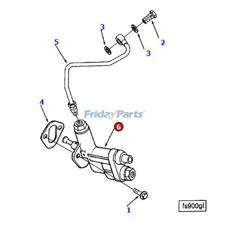 Kraftstoffförderpumpe SA6D114-1 SA4D102E-1 Radfür LaderFür KOMATSU