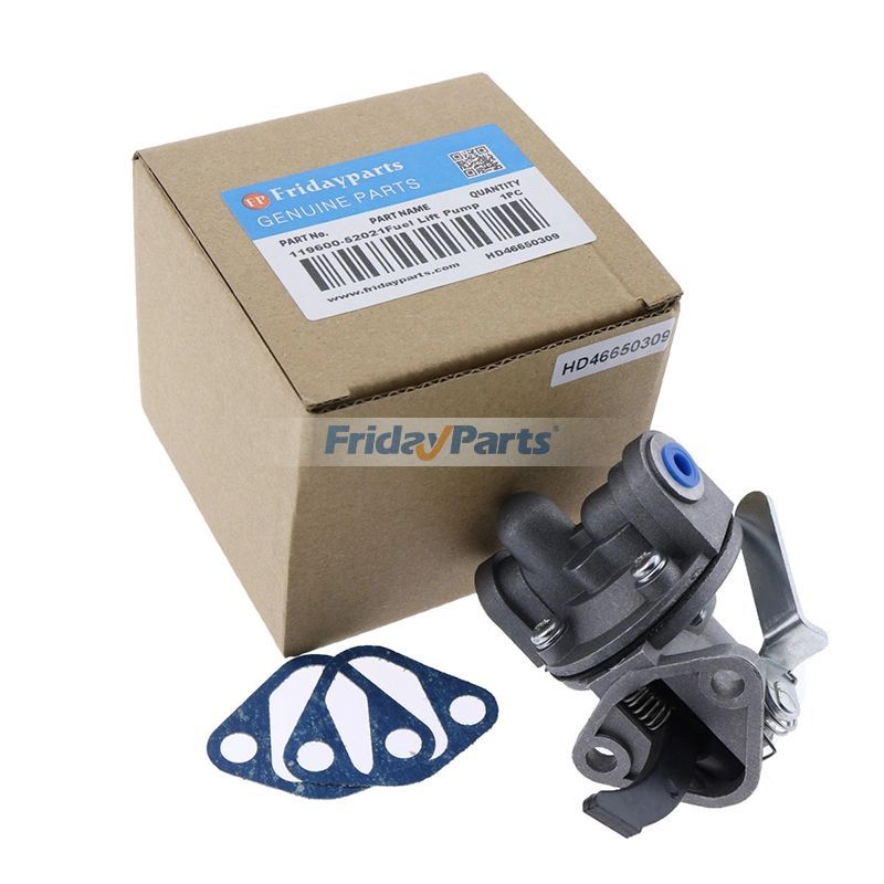 Kraftstoffförderpumpe YM119600-52021 für Komatsu-Motor 2D68E-3 3D68E-3 3D72-2 3D72N-2 Daewoo Doosan Bagger SOLAR 010