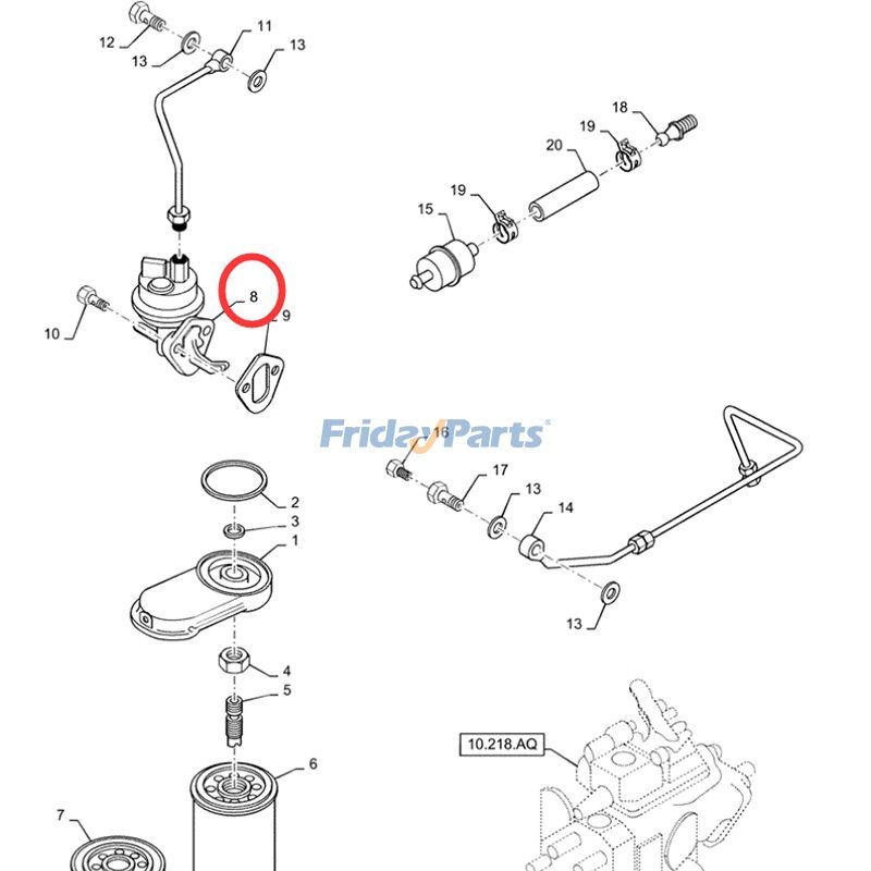 Kraftstoff-Hebe-/Transferpumpebei FridayParts kaufen