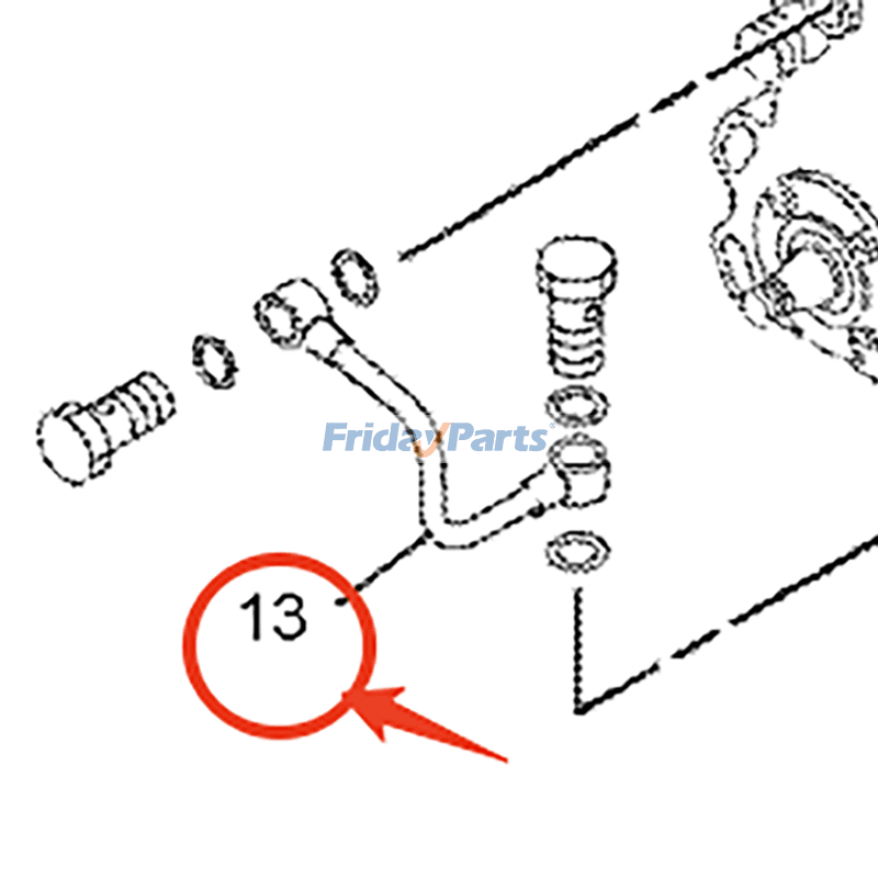 Fuel Line Assembly for Engine,Excavator