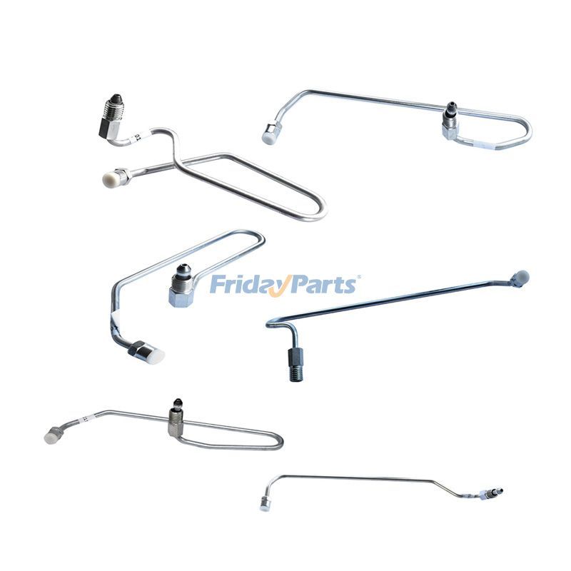 Fuel Line Kit RE515524 RE504017 RE504013 for John Deere Engine 6068 6081 6090 6125 Excavator 370C 330CLC 3554