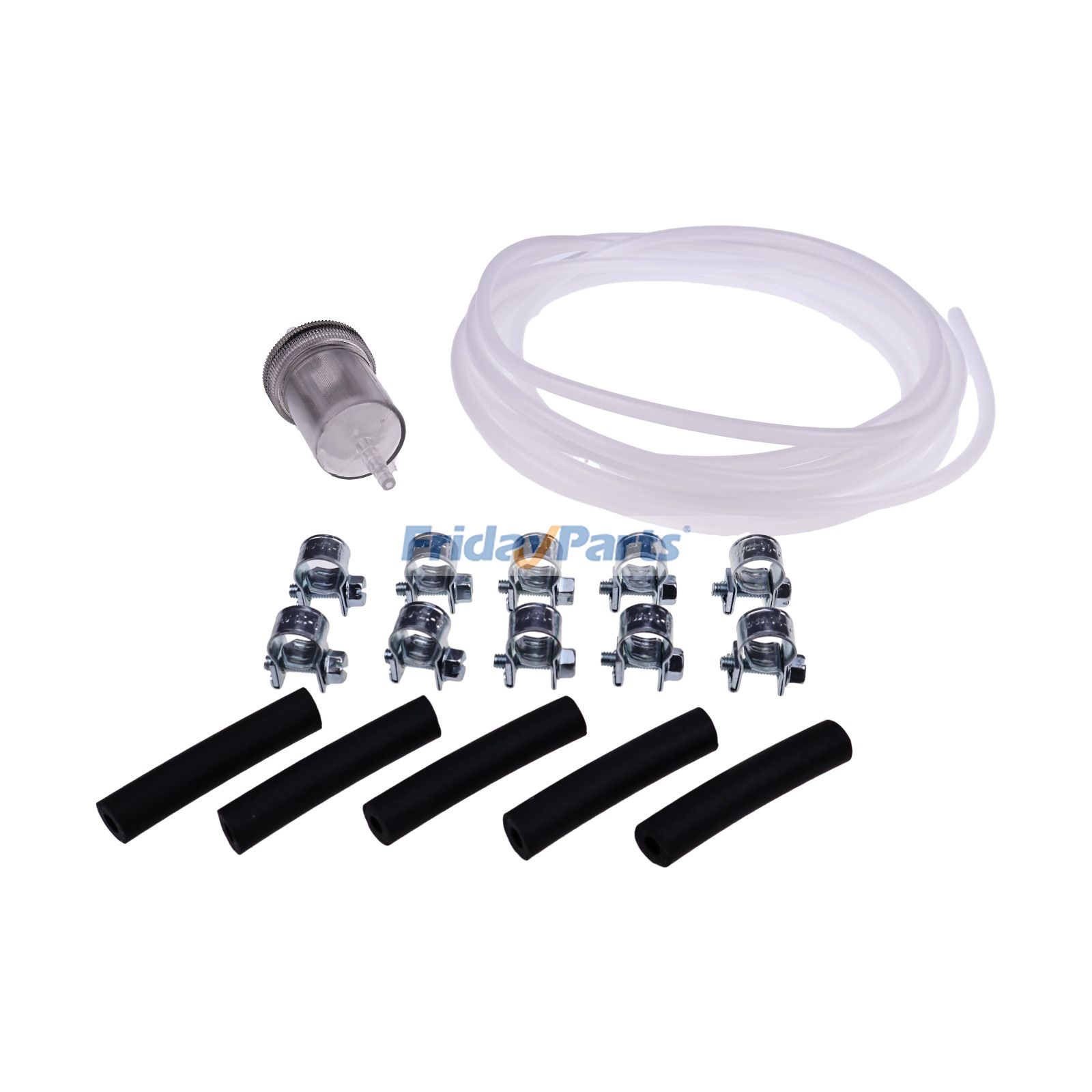 Fuel Line Pipe Hose With Fuel Filter Set - Replaces Webasto Eberspacher 89031118 1319466A