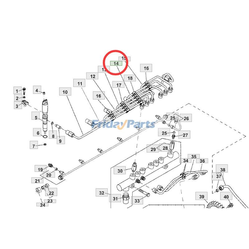 Fuel Line for Dozer,Engine,Excavator,Loader,Tractor,Other Agricultural Equipment,Other Construction Equipment