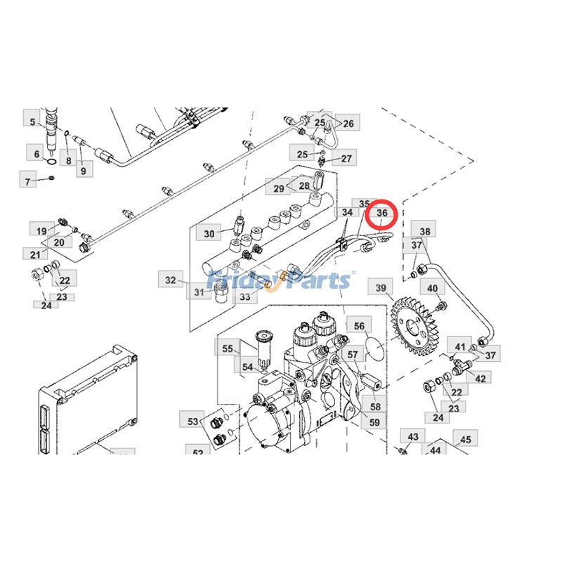 Fuel Line4 for Dozer,Engine,Excavator,Loader,Tractor,Other Agricultural Equipment,Other Construction Equipment
