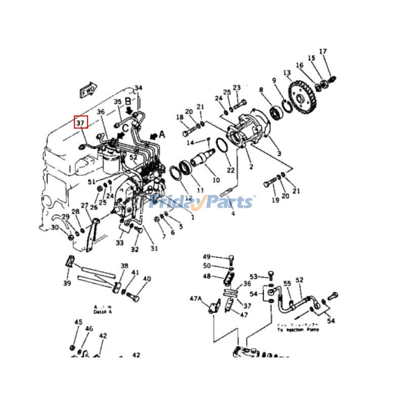 Injection Pipe for Engine