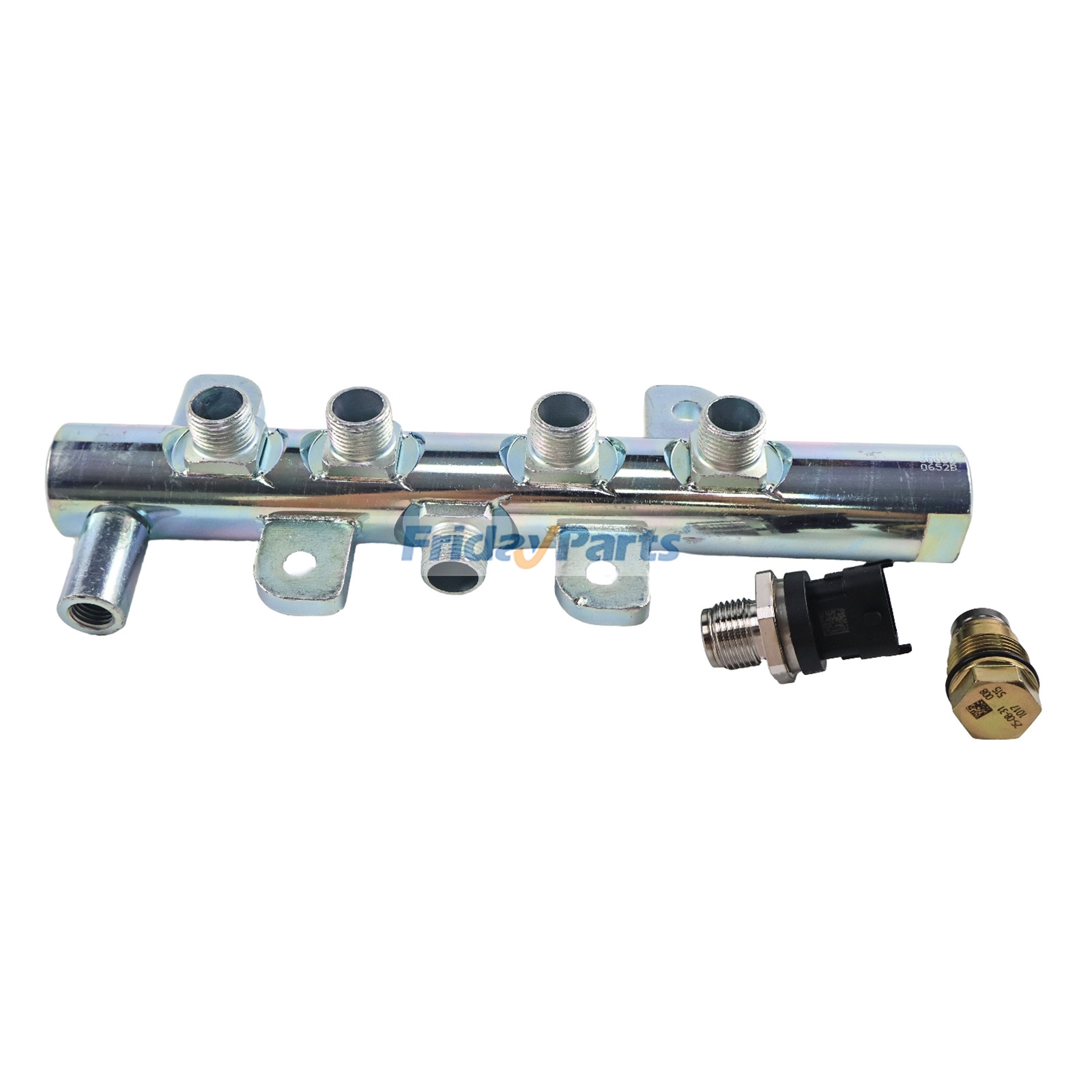 Fuel Manifold 3977727 for Cummins Engine 6B5.9 6C8.3 B3.3 ISBE4 ISB4.5 ISD4.5 QSB4.5 Hyundai Loader HL730-7A HL730-9 HL730TM-7A HL730TM-9