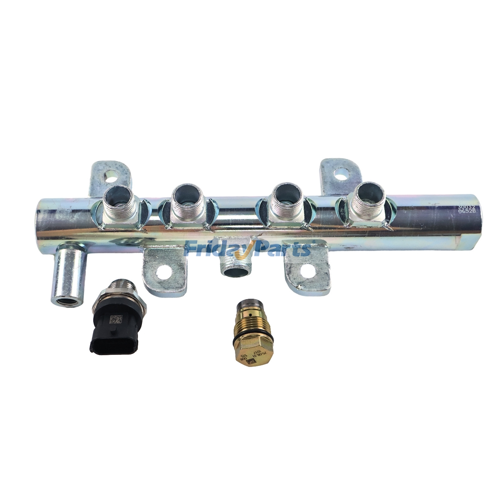 Coletor de combustível 3977727 para motor Cummins 6B5.9 6C8.3 B3.3 ISBE4 ISB4.5 ISD4.5 QSB4.5 Hyundai Loader HL730-7A HL730-9 HL730TM-7A HL730TM-9 FridayParts