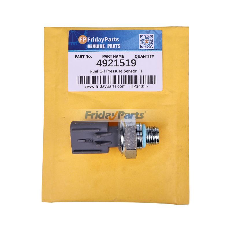 Fuel Oil Pressure Sensor 4921519 for Cummins XCEC QSM11 M11 N14 L10 ISM 11L Engine