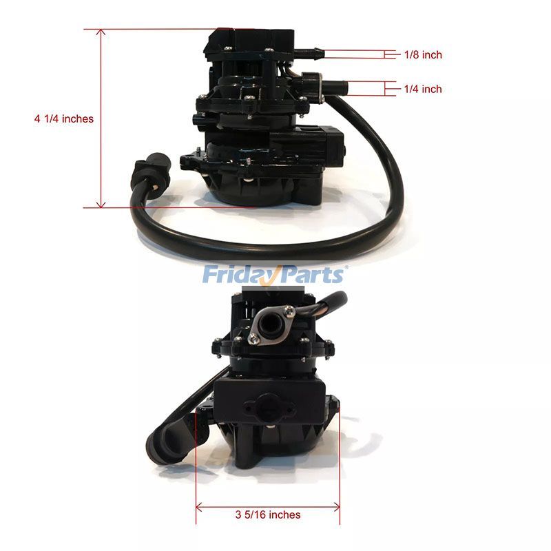 FridayParts Heizölpumpe 4-Leiter-Kit