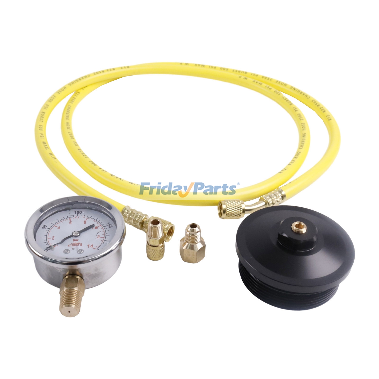 Kit de prueba de presión de combustible para Ford F250 F350 F450 F550 2003-2007 6.0L para Vehículo