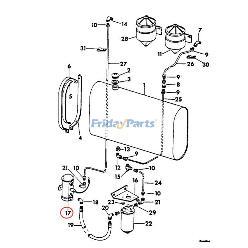 Kraftstoffpumpe 170352C1 3125654R1 82006984 für New Holland 8260 8160 CASE 715 915 615 815für Für CASE,Für New Holland