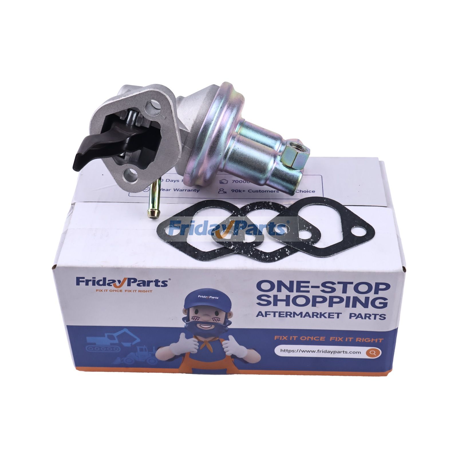 Fuel Pump 18-7286 841161-3 9-35425 for Volvo Penta Engine AQ120B AQ125A AQ125B AQ131A AQ131B AQ140A AQ145A AQ151A AQ171A