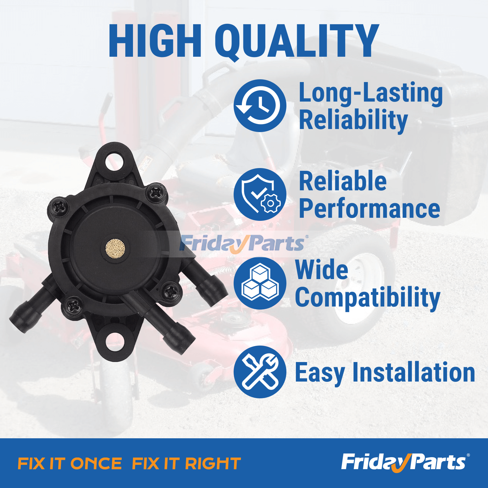 Fuel Pump for Kohler Engines with Stable Fuel Delivery and Reliable Performance